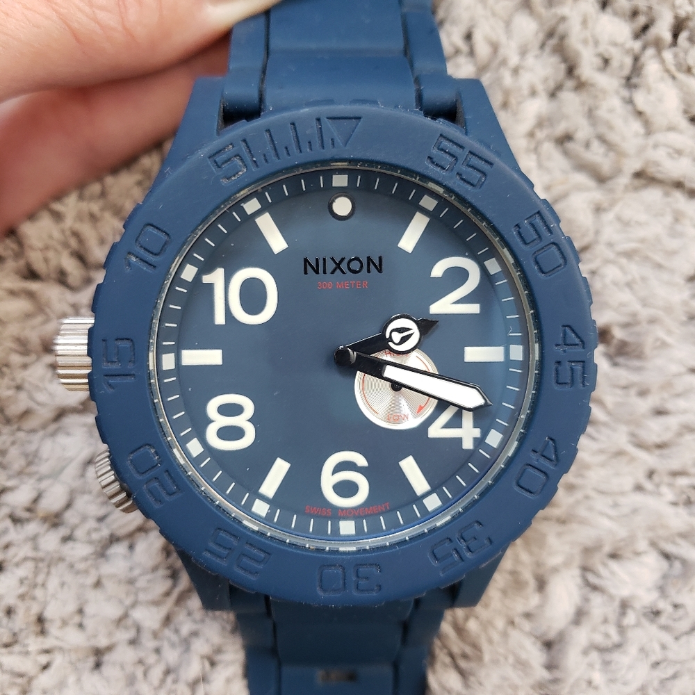 Nixon Men's Rubber 51-30 'Simplify' Watch